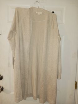 Cardigan: Oatmeal Cream Retrology Size L 