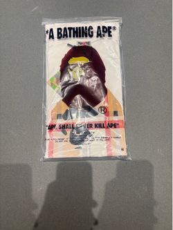 White bape shirt
