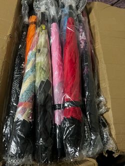 13 double umbrellas brand new