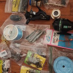 FISHING LOT ACCESSORIES SALE 