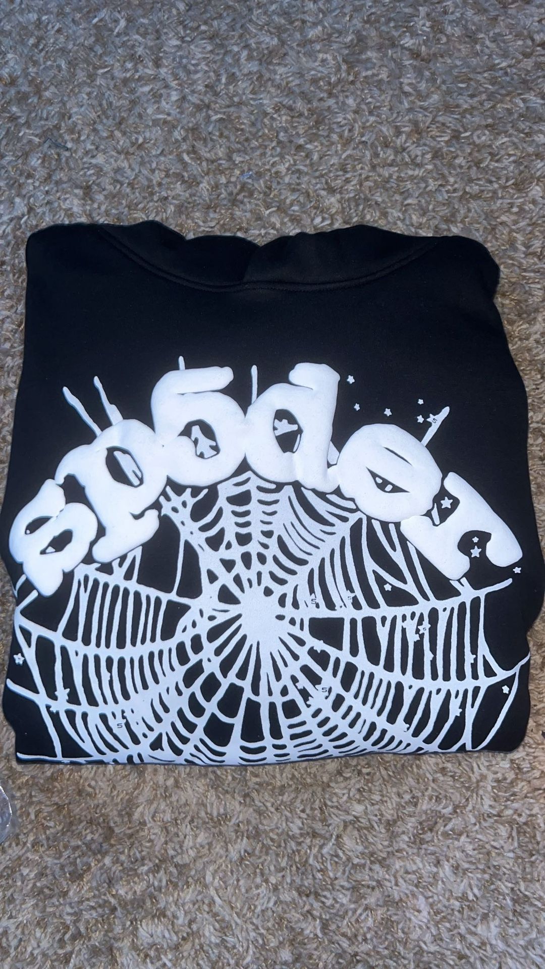 Black Sp5der Worldwide Hoodie