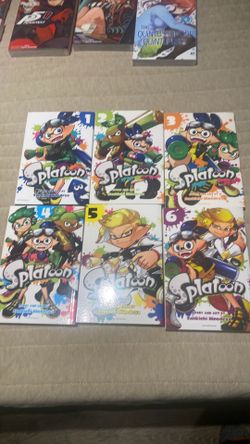 Splatoon Manga Volumes 1-6