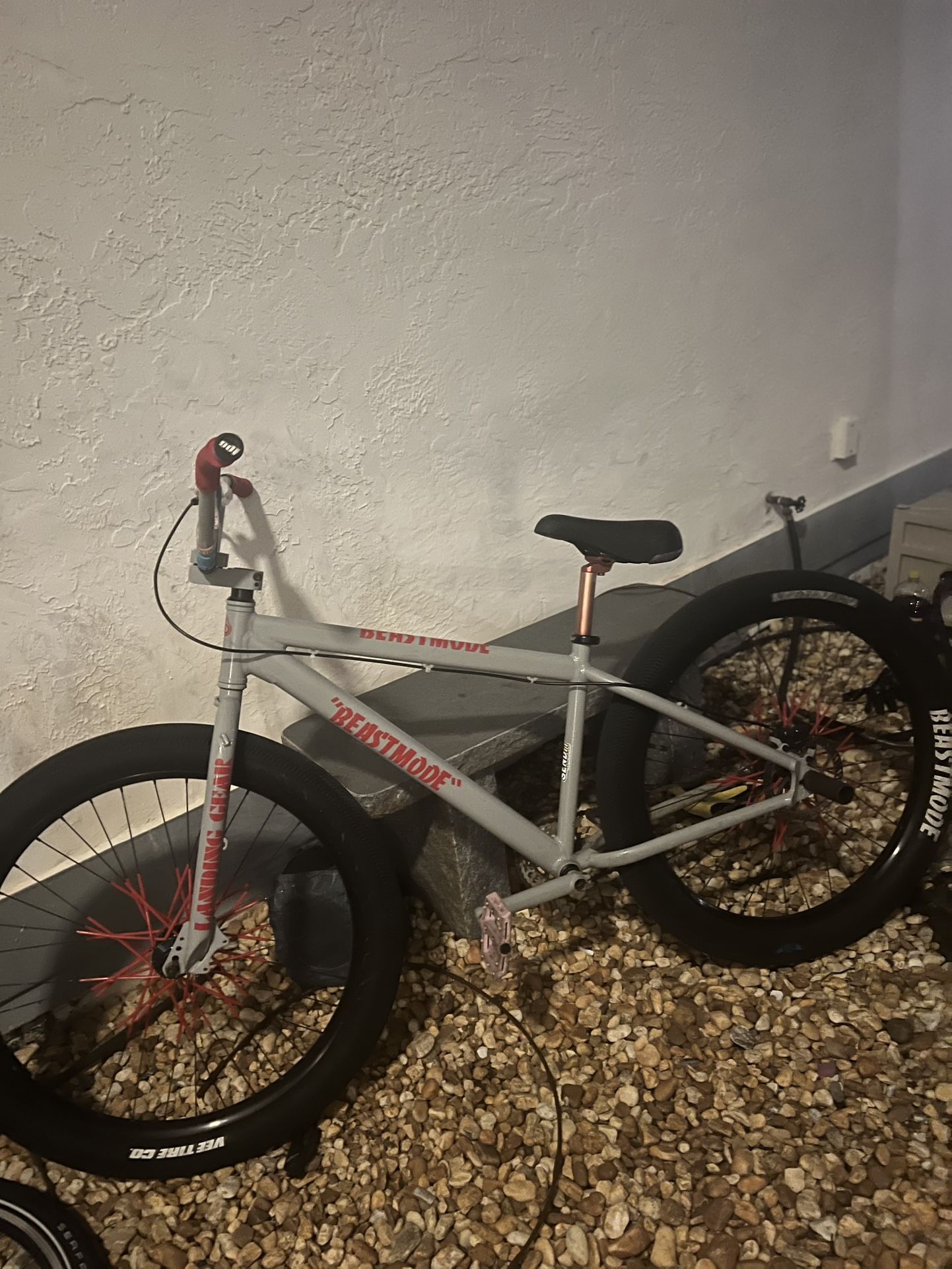 Beast mode the chain slips a bit you need to get new crank arms, minor problems