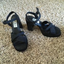 High Heeled Evening Sandals