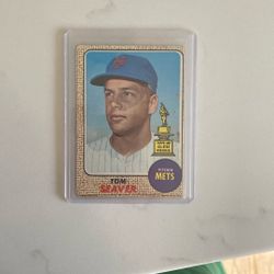 1968 TOPPS Tom Seaver Baseball card
