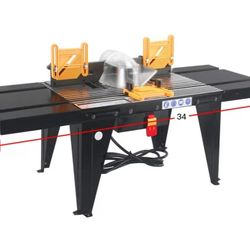 Electric Benchtop Router Table Wood Working Craftsman Tool (Router Table A)
