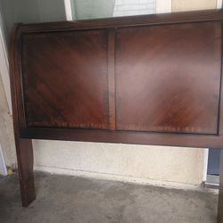 Free Queen Size Headboard and Frame  If U Want Mattresses They Are Free Too. Plus Garage Door Opener Also Free