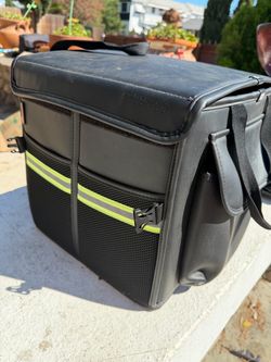 Coverado Trunk Organizer for Car-Nappa Leather Trunk Organizer for SUV with Lid
