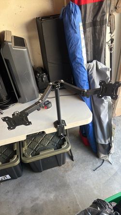 Dual Monitor Desk Mount Stand