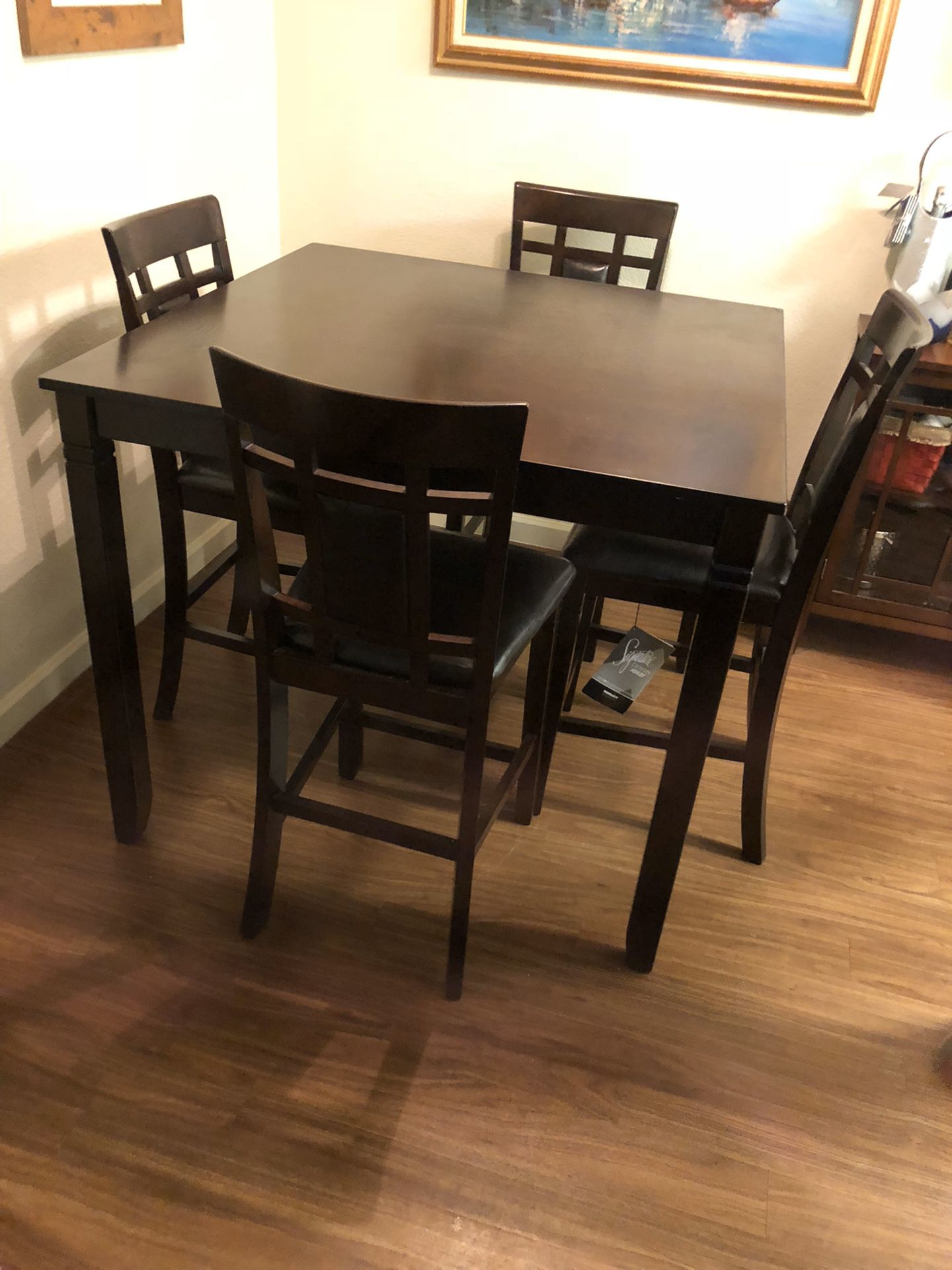 Wood kitchen table for sale.