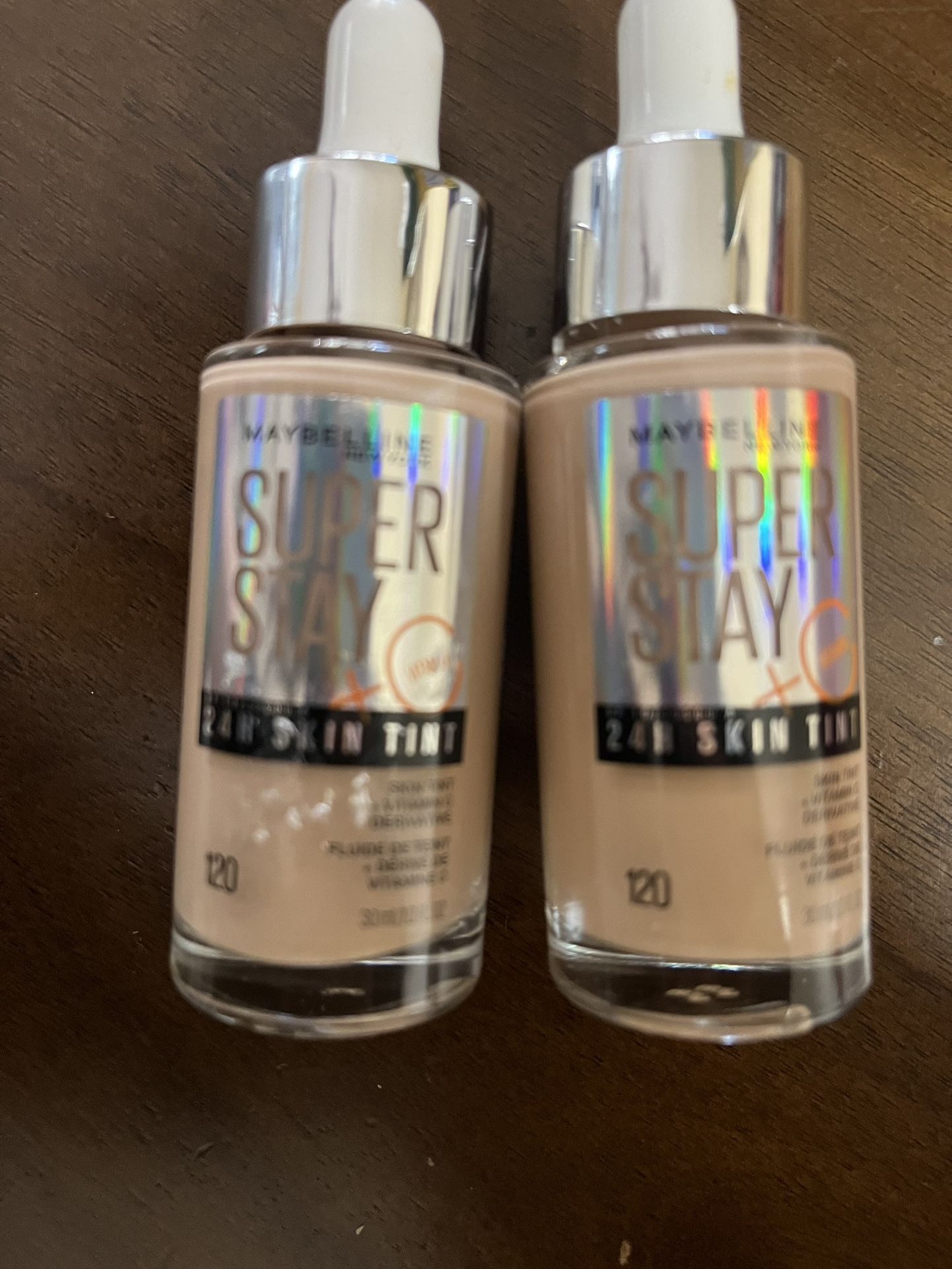 Maybelline Super Stay 24HR Skin Tint Foundation Serum with Vitamin C - 120- 1 fl oz: Noncomedogenic