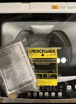 Compact washer  1.7 Cubic Feet Read Description 