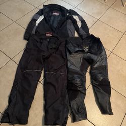 Three Piece Men’s Riding Gear