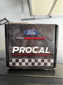 Ford performance procal for 2024 mustang 2.3l eco boost