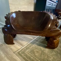 Teak Wooden Crab Chair