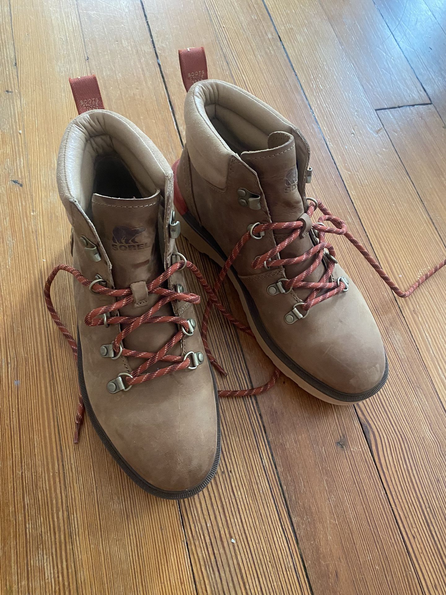 Sorel Leather Hiking Boots - Size 9