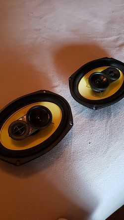 6 x 9's speakers