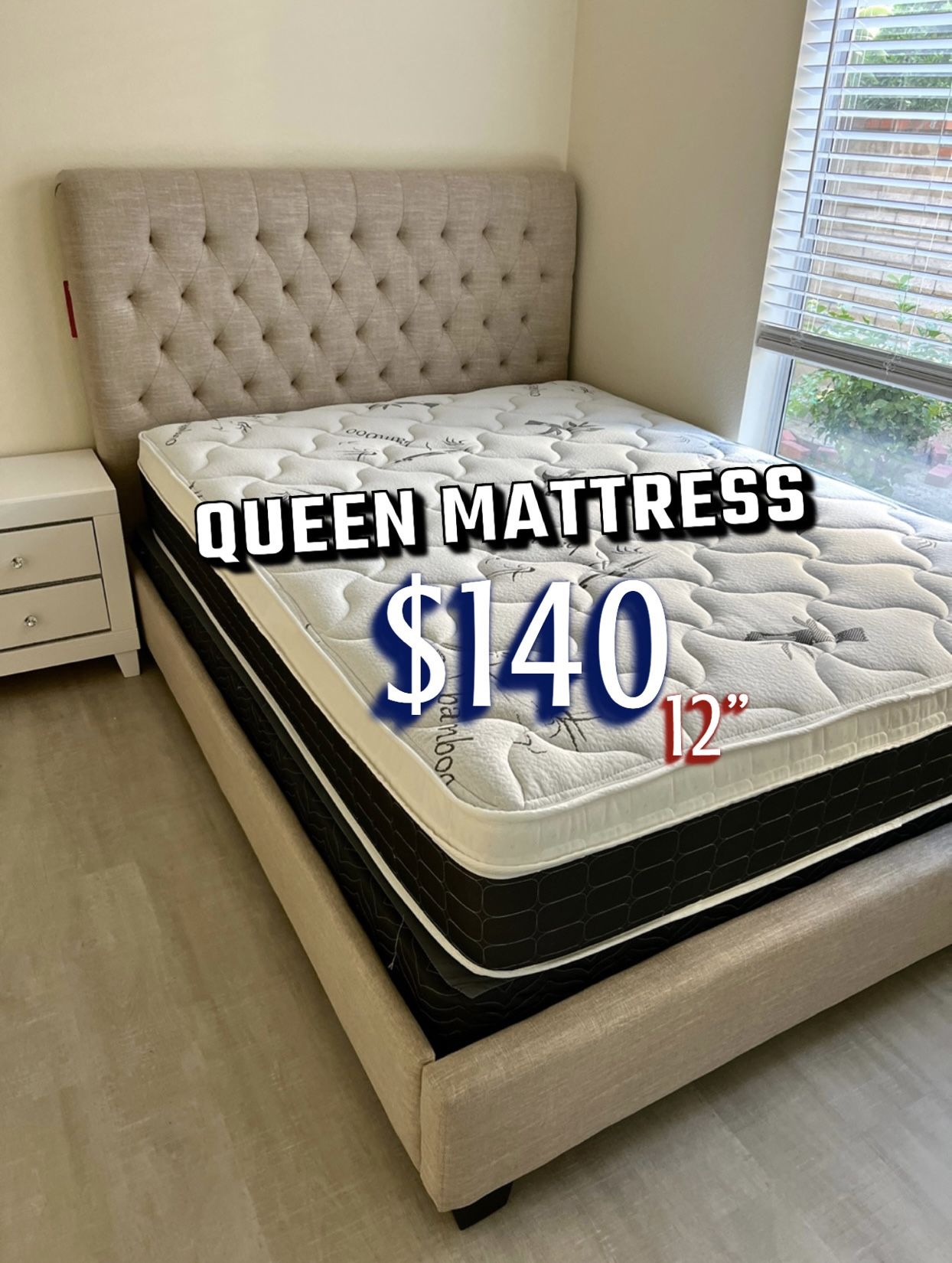 New Queen Mattress Only $140