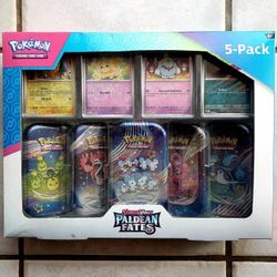 Pokemon Paldean Fates Tins 