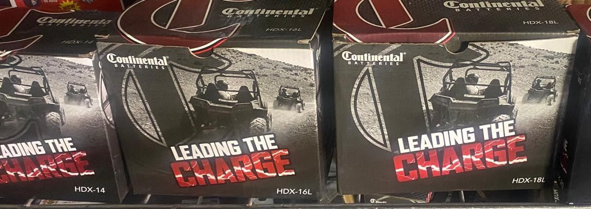 New motorcycle battery, 3-month warranty