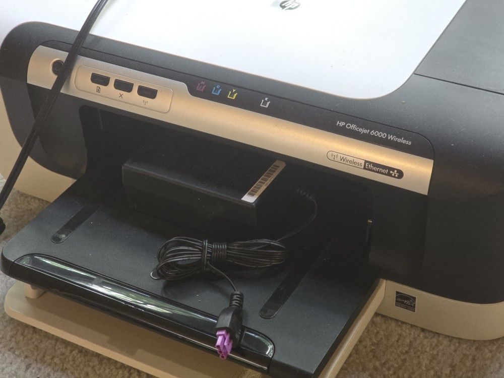 HP OfficeJet 6000 WIRELESS Standard Inkjet Printe
