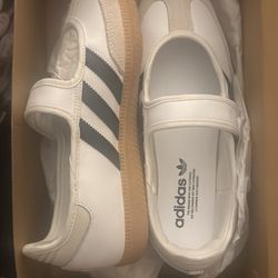 White Samba Maryjane 