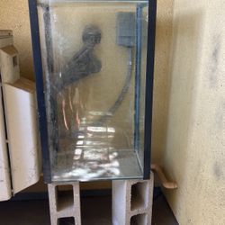 45 Gallon Fishtank With Filter And Lids And Lights 