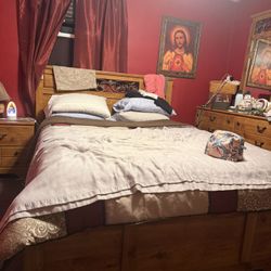 Full Brown Bedroom Set