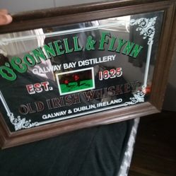 Advertising Frame Mirror