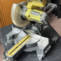 Ryobi Corded Sliding  Compound Miter Saw W/LED