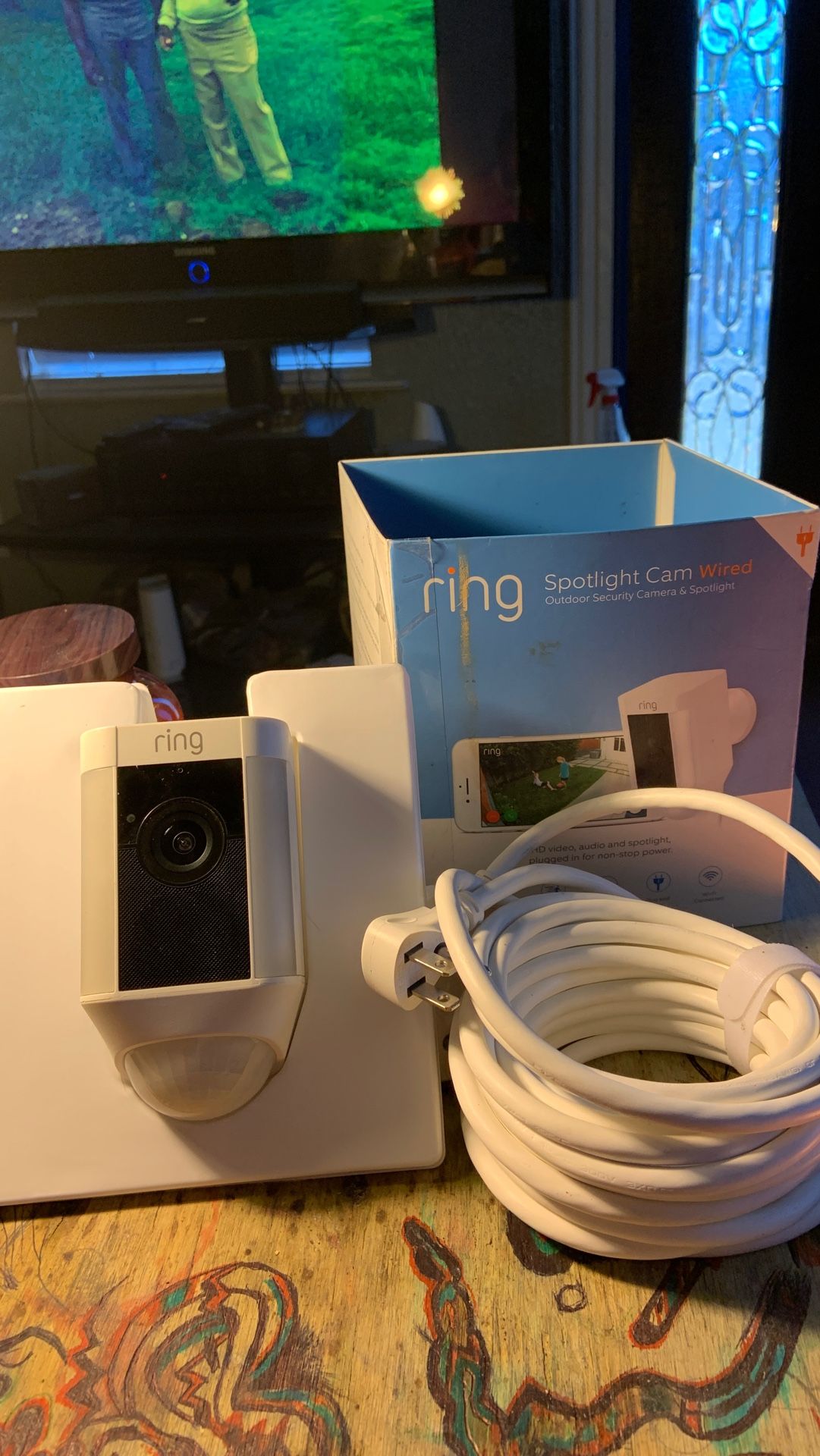 Ring Spotlight cam wired