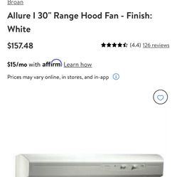 Range Hood Fan 