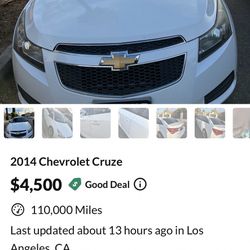 2014 Chevrolet Cruze 