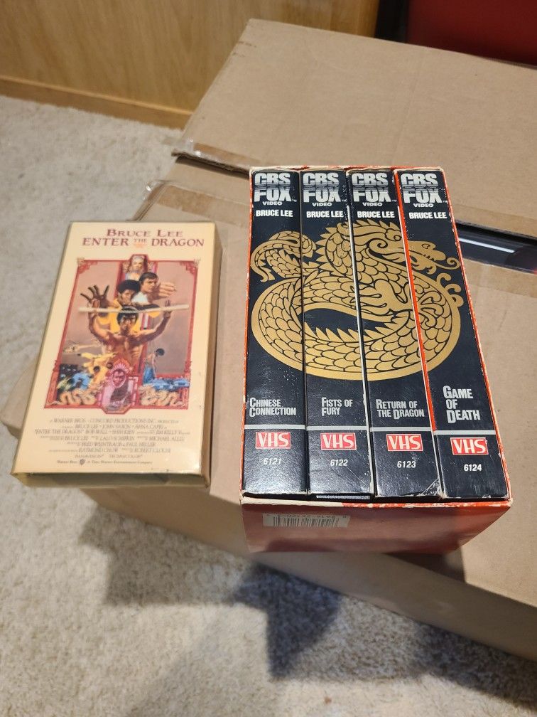 Bruce Lee VHS Box Set