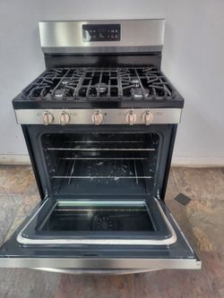 STOVE FRIGIDAIRE GAS STAINLESS STEEL