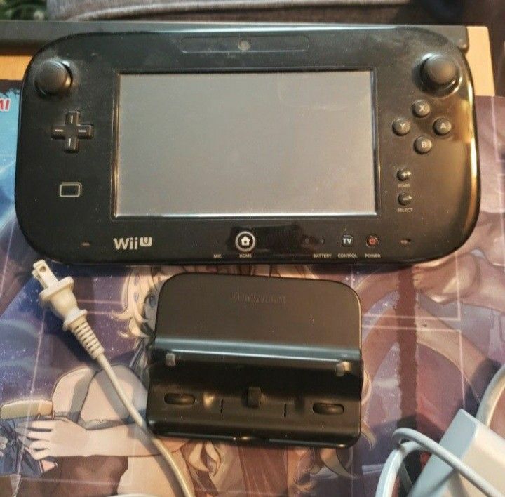 Wii U Black 32 GB with GamePad And Many Games!!! Super Smash Bros, Super  Mario 64, Xenoblade, Etc for Sale in Orange, CA - OfferUp