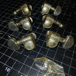 Grover 3X3 NICKEL tuners.....in Xlnt Condition $25