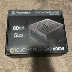 Thermaltake Power Supply GX2 600W 80 Plus Gold