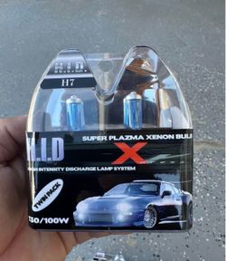 Super Plazma Xenon H.I.D Halogen Headlight Bulbs H7 twin pack