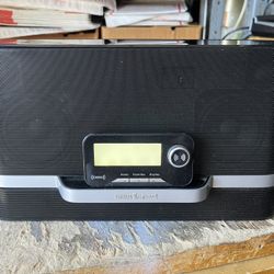 Sirius XM Radio Portable Boombox SXABB1 With Power Cord & Radio 