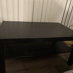 Black Wood Coffee Table