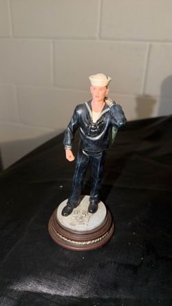 US Navy Sailor Figurine Statue