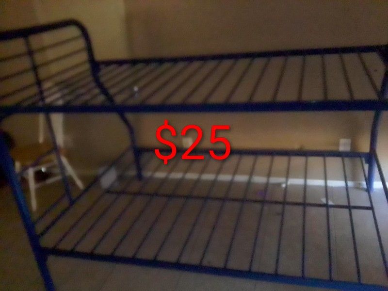 Blue Bunk Bed Full/Twin