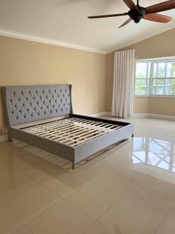 King Bed Grey