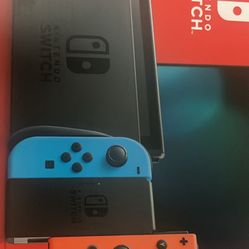 Nintendo Switch With Mariokart 