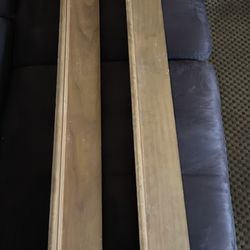 Set of Two 6’ Wood Shelves 