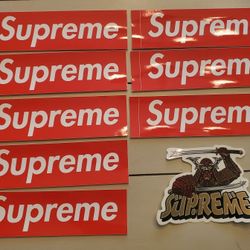Supreme - Sticker Bundle (9 Ea)