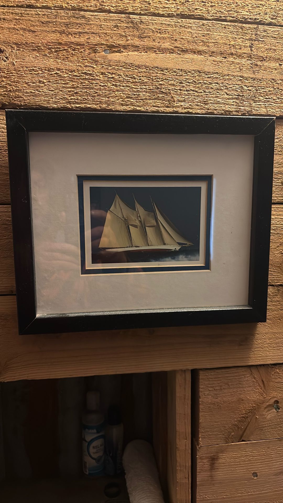 Two Boat Pics/ Plus Sand Glob W/ Seashells