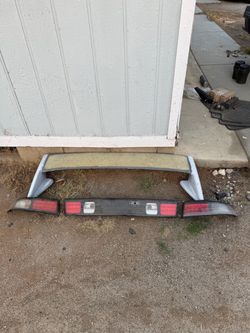 S14 Parts Tail Lights and Kouki Rep Wing