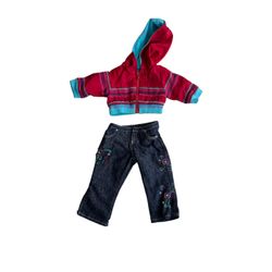 American Girl Doll Ready For Fun JACKET JEANS ONLY